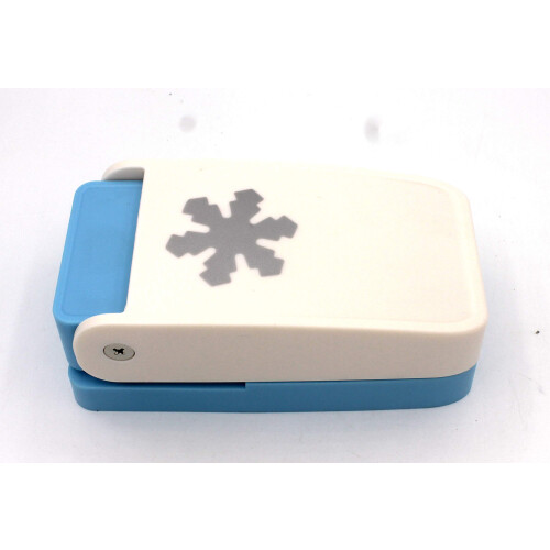 Kucaa Cortador de Papel Artesanal 1.5 Polegadas 38mm Punch de Embossing Mini (Floco de Neve-1.5inch) 1