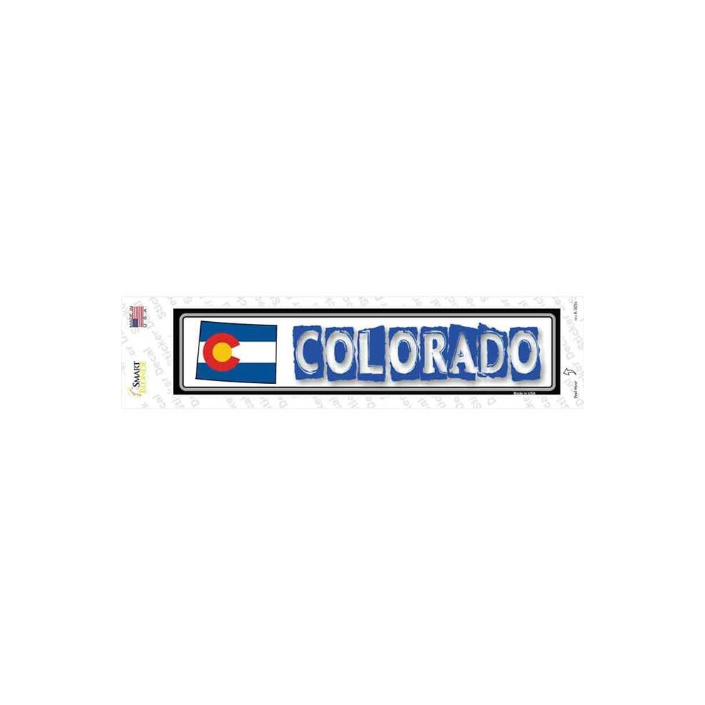 Smart Blonde K-305S-M Colorado Outline Novelty Narrow Sticker Decal - Medium 792636409301