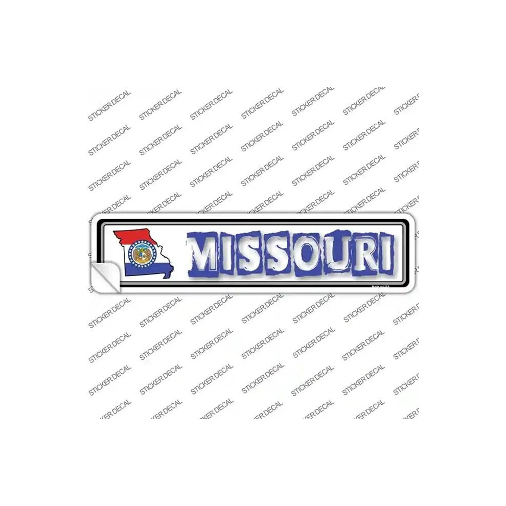 Smart Blonde K-324S-Xl Missouri Outline Novelty Narrow Sticker Decal - Extra Large 792636409417