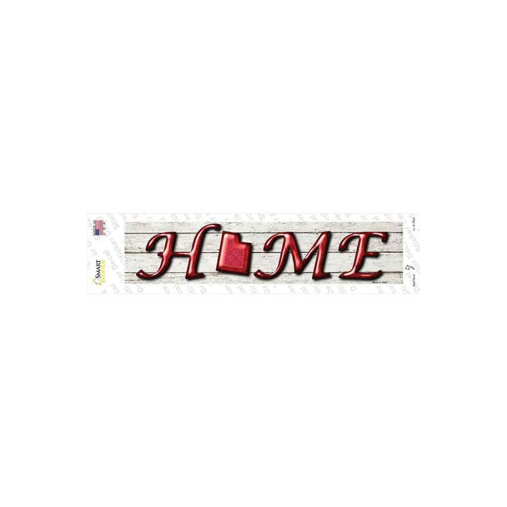 Smart Blonde K-782S-M Utah Home Outline Novelty Narrow Sticker Decal - Medium 792636410048