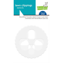 LAWN CLIPPINGS Stencils-Reveal Wheel: Build-a-house