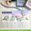 LAWN CLIPPINGS Stencils -Snowy Sky -lf2459 2