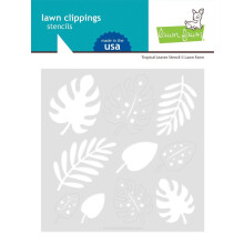?ablon pentru taieturi de gazon-frunze tropicale -LF2625