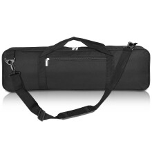 LEAP Schach Tasche für Schachsets – Praktische Tragetasche mit vier Fächern für Roll-Up Schachbrett, Figuren und Uhr