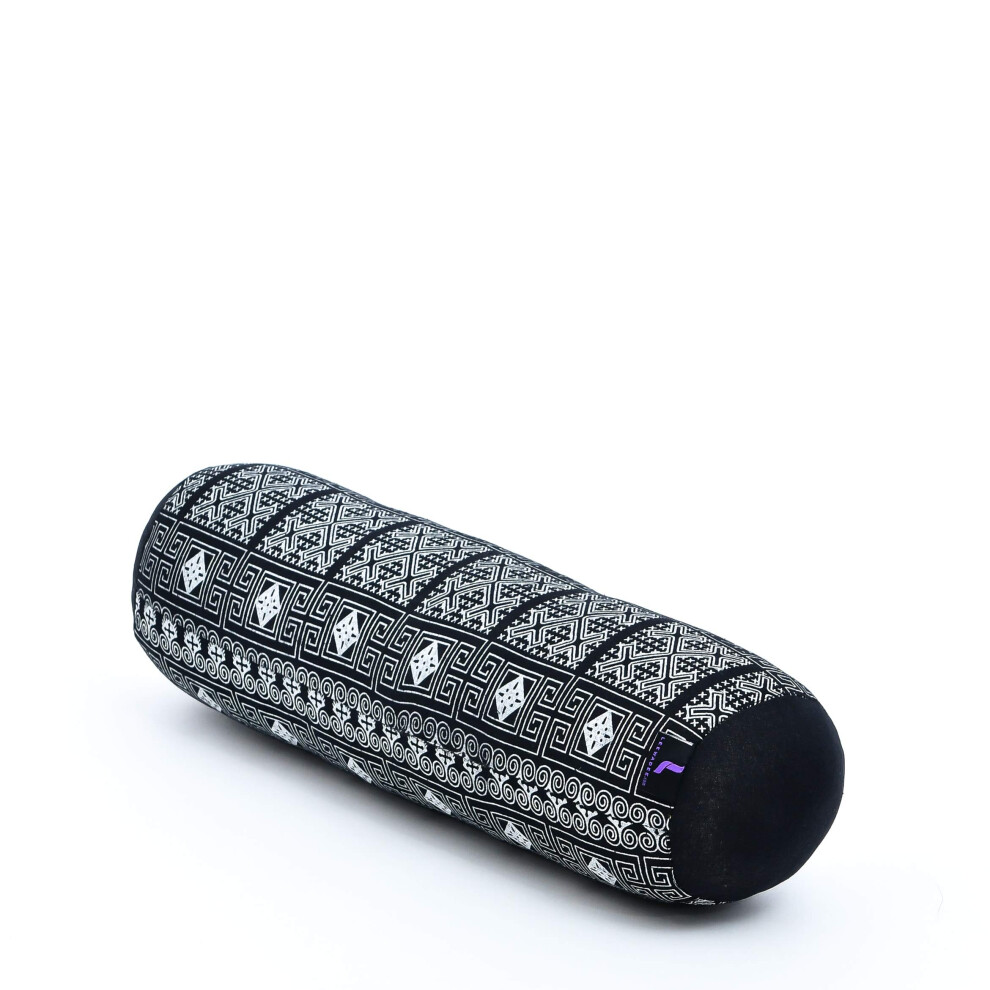 Photos - Yoga Leewadee Small  Bolster - Shape-Retaining Cervical Neck Roll Tube Pillow for Comfortable Reading Kapok Filling 20 x 6 x