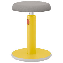 Banco ergonômico 2 em 1 - Amarelo - Leitz Ergo