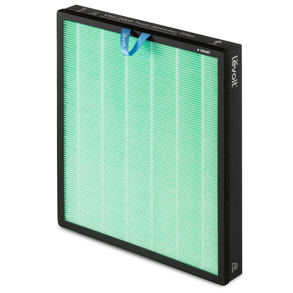 LEVOIT Vital 200S Toxin Absorber Air Purifier Replacement  3-in-1 HEPA  High-Efficiency Activated Carbon Filter  Vital 200S-RF-TX (LRF-V201-GUS)  1 Pa
