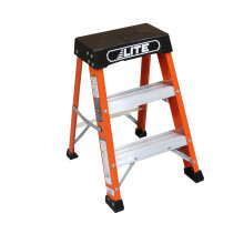 LITE 2' Fiberglas-Trittleiter, 300 Pfund Tragkraft, Typ IA, LP-3011-02
