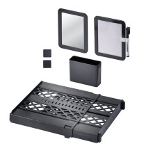 LockerMate Adjust-A-Shelf 6 rszes szekrny-kiegszto kszlet, amely kibovl, hogy illeszkedjen a szekrnyhez. Tartalmazza a trol fikot, tkr t