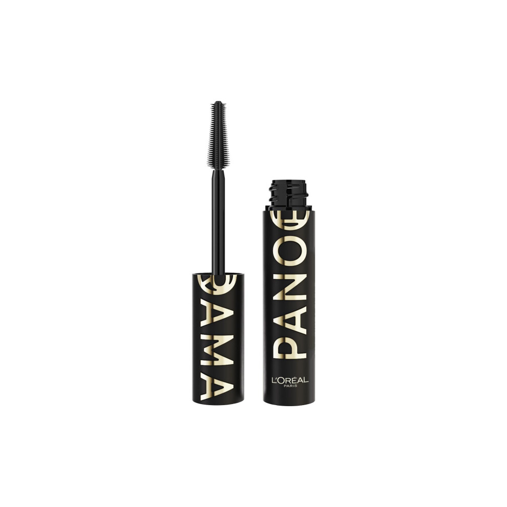 Lor Lor?Al Paris Voluminous Panorama Mascara Volumizing And Lengthening Mascara Longwear Smudge-Resistant And Washable All Night Black Mascara 0.33 F