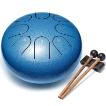 Lronbird legering stl tungtrumma 6 tum 8 anteckningar handtrummor med vska pinnar musik bok ljudlkande instrument fr musikalisk utbildning un