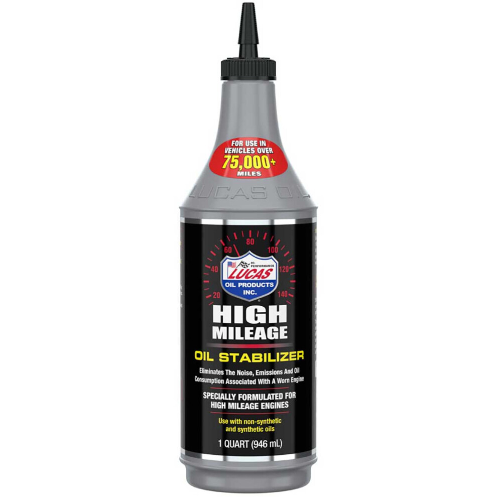 Lucas Oil High Mileage Oil Stabilizer 1 Quart