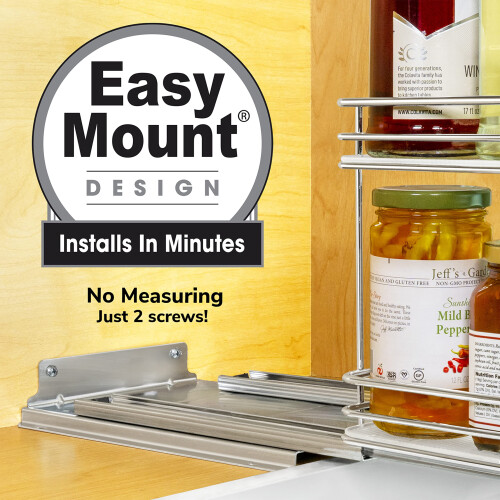 Organizador de Especiarias LYNK PROFESSIONAL para Armários de Cozinha - 10-1/4 polegadas 2
