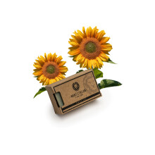 MAN & MANE Manestream Long Lasting Mild Scented Geranium French Clay Bar with Coconut Olive Palm Oils Natural Handmade Soap