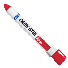 Markal 61049 Quik Stik Twist dlhotrvaj ci fix s farbou cerven (balenie 12 kusov)