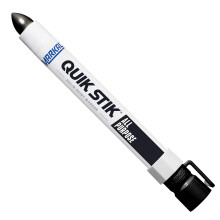 Marqueur peinture solide longue dur  e Markal 61050 Quik Stik Twist, noir (lot de 12)