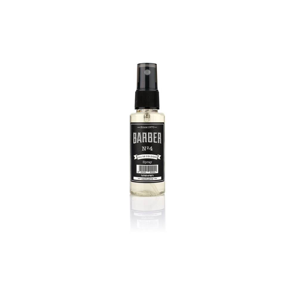 Marmara Barber Cologne - Best Choice of Modern Barbers and Traditional Shaving Fans Travel Size (50 ml No4)