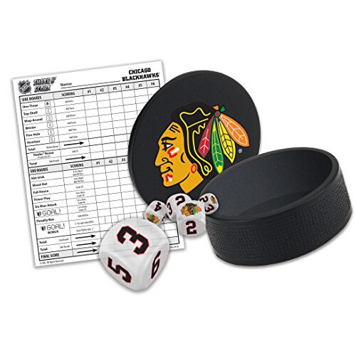 MasterPieces Game Day - NHL Chicago Blackhawks - Shake N' Score Terningespil 1