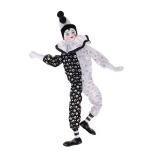 Maxyoung 40 cm Porzellan Clown Puppe Vintage Figur, Sammlerstück, Handbemaltes Spielzeug, Geschenk zu Weihnachten, Halloween, Geburtstag