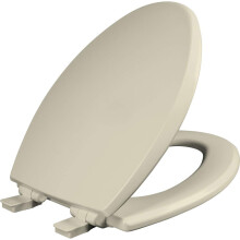 Mayfair 1847SLOW 006 Kendall Slow-Close Removable Enameled Wood Toilet Seat That Will Never Loosen 1 Pack ELONGATED - Premium Hinge Bone