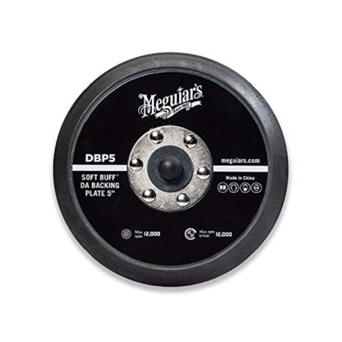 MEGUIAR'S Meguiars Soft Buff Backing Plate 5'' voor Dual Action Polisher