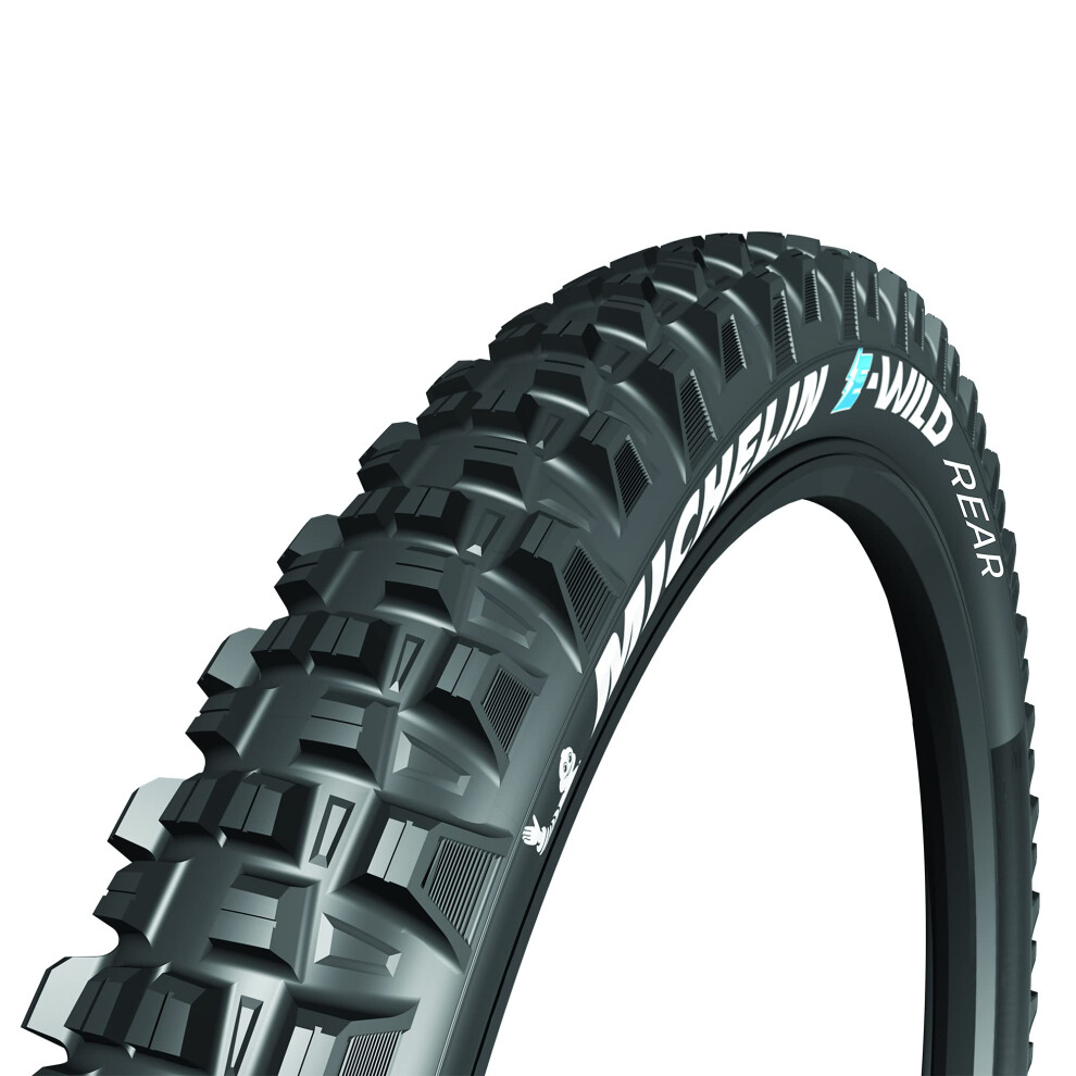 Michelin Wild Enduro Rear Mountain Bike Tire for Mixed and Soft Terrain  GUM-X3D Compound  29 x 2.40 inch