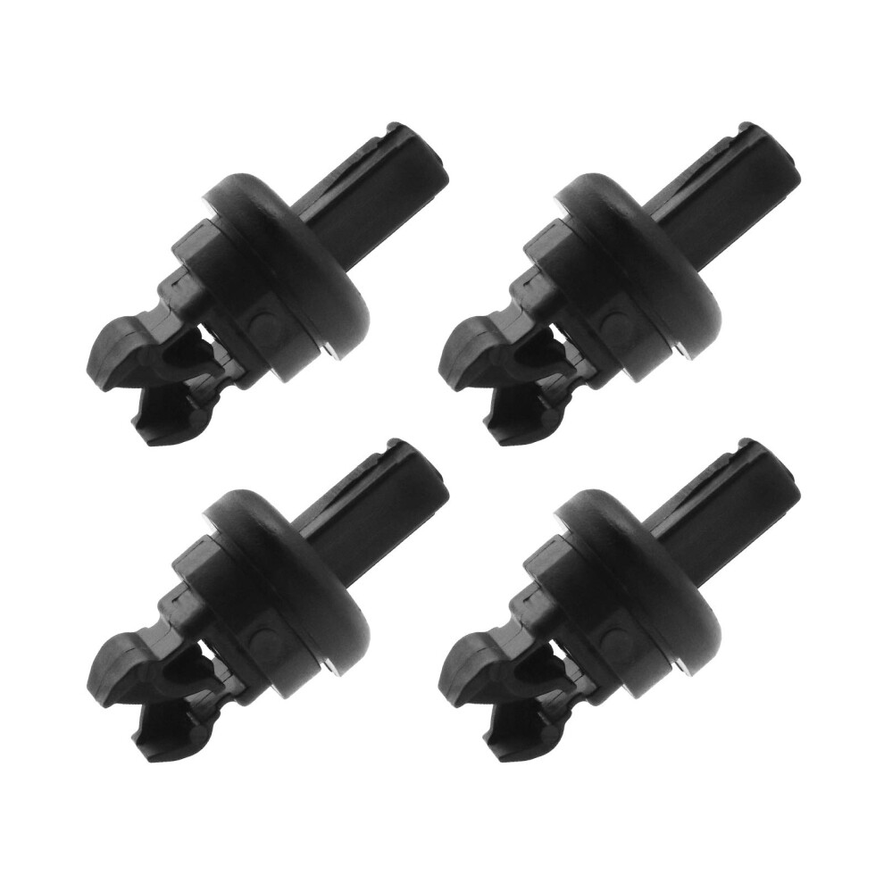 Micro Traders 79916Jd00a Car Rear Parcel Shelf String Hanger Clips Plastic Push-In Rivets Moulding Retainer Fasteners Pack Of 4 Black 4894832009081