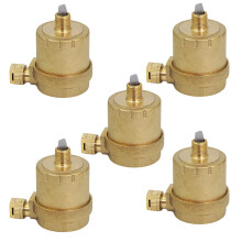 Midtlinieventil S1546-OM-5 radiator Steam Air Float Vent; Varme regulatorventil; Vinkelmontering; 1/8 in. NPT; Krombelagt st?l (5 pakke) messing
