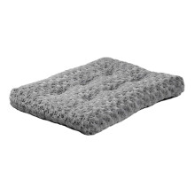 MidWest Homes for Pets Plsch-Haustierbett | Ombre? Swirl & Katzenbett | Grau 17L x 11B x 1,5H Zoll fr Spielzeughunderassen 40618-SGB 18-Zoll