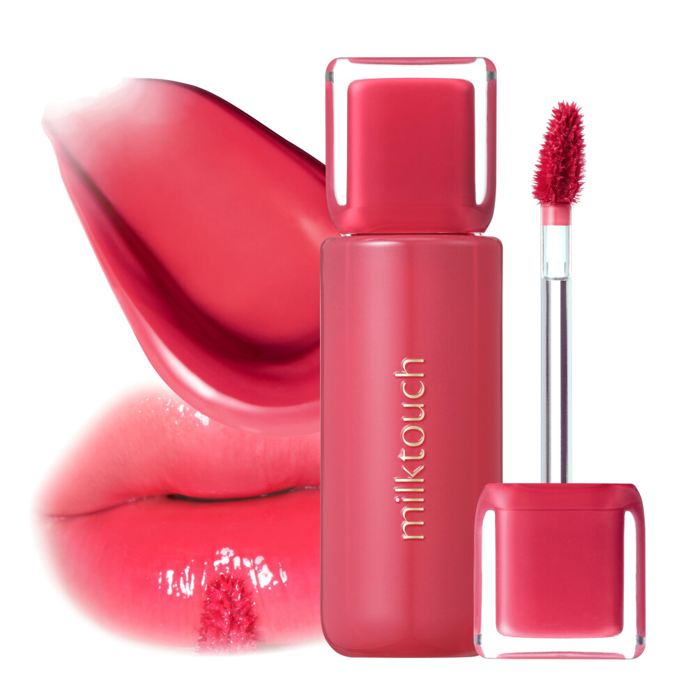 Milktouch Jelly Lip Glow Tint - Hydrating Lip Gloss With Long-Lasting Moisture Lip Stain Lightweight Radiant Shine Perfect For Daily Use Valentin