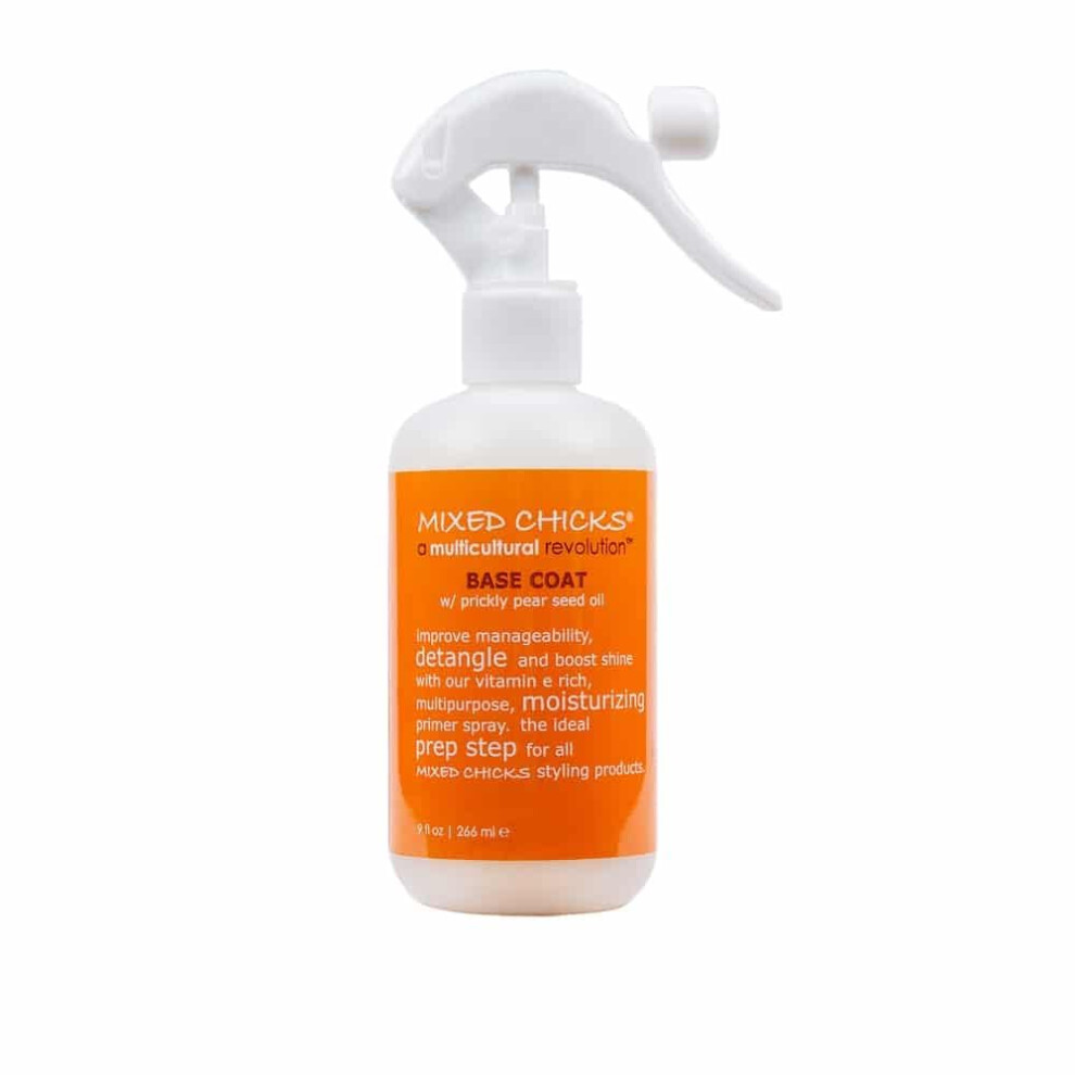 Couche de base Mixed Chicks avec huile de graines de figue de barbarie pour d   m   ler et faire briller les cheveux 9 fl. oz.