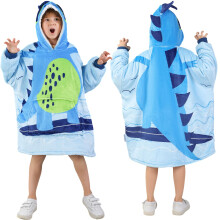 Mizzeo Kids Wearable Decke Hoodie bergro