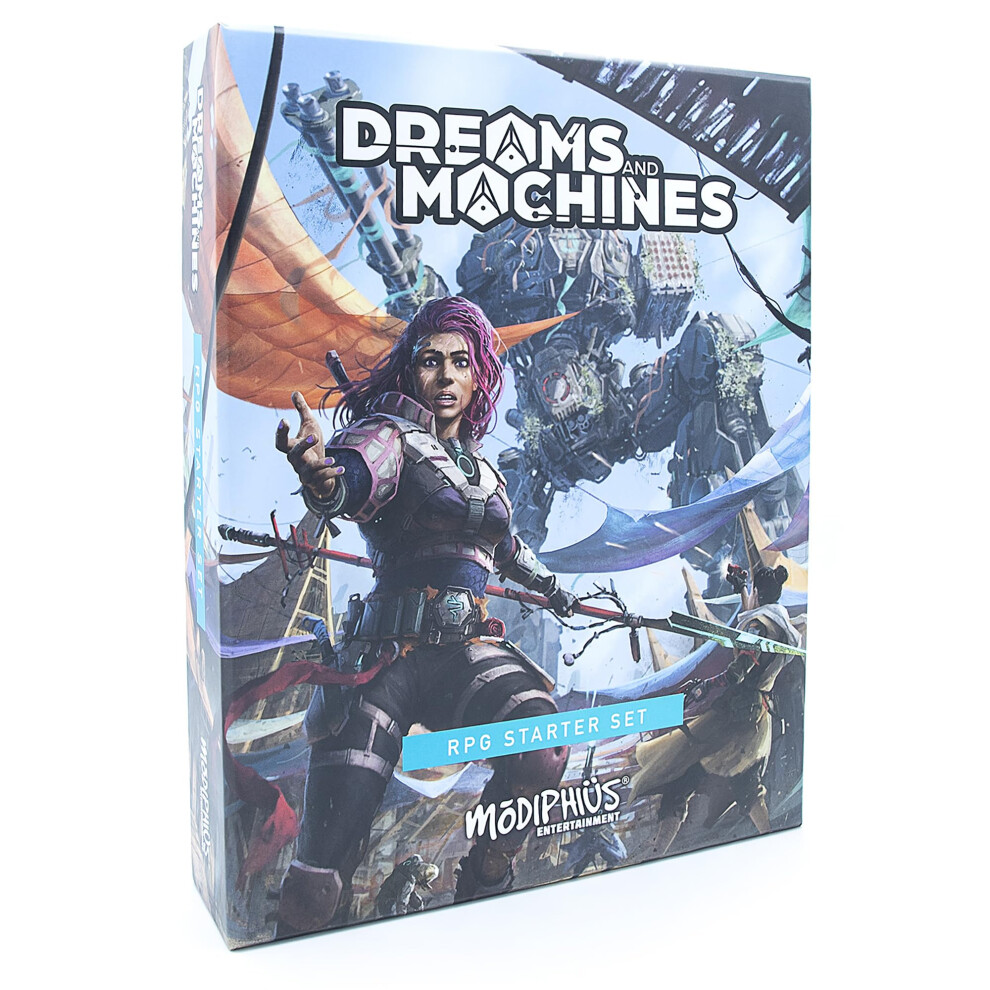 Modiphius Entertainment | Dreams And Machines | Rpg | Starter Set | Play & Explore The World Of Evera Prime | English-image