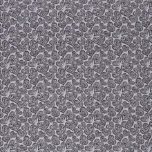Mook Fabrics Valentine Fabric [45in. Wide] - 100% Cotton Material for Quilting Home Decor Accents | Arts Crafts & Sewing Ornamental Hearts Grey Cu