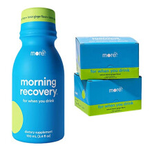 Morning Recovery Electrolyte, Melkdistel Drank Formulering voor Hydratatie, Zeer Oplosbaar DHM, Vegan, Gluten-Vrij