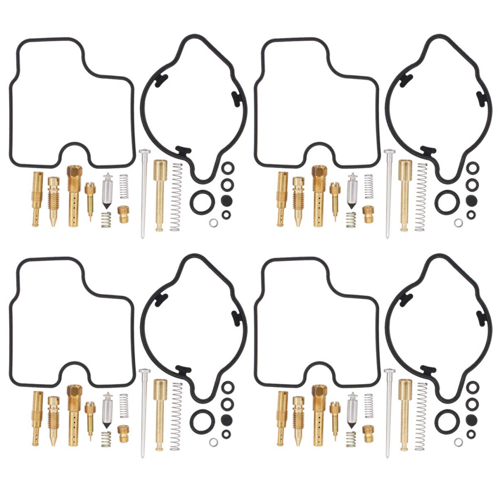 Motoku Pack Of 4 Carb Carburetor Rebuild Kit For Honda Cbr600f2 Cbr600 F2 1991-1994 6972301987417