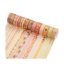 Mr. Pen-washi szalagkszlet 21 tekercs boho design dekoratv szalagos washi kazettk aranyos washi szalagos szalagos szalag sznu szalagos scrapb