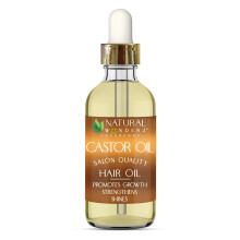 Aceite de Ricino Natural Wunderz, Suero para Crecimiento Capilar y Tratamiento Hidratante