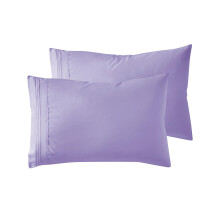 Nestl Lavender King Pillow Cases 2 - Soft King Size Pillow Case 1800 Brushed Microfiber Pillowcases Envelope Closure Pillowcase King Pillow Covers