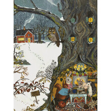New York Puzzle Company - Lor? Pemberton Cold Hollow - Legpuzzel van 1000 stukjes voor spelletjesavonden met het hele gezin door Lor? Pemberton