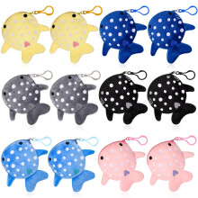 Niceup 12PCS Favors de Festa Tubarão Baleia Pelúcia Bolsa Saco com Zíper