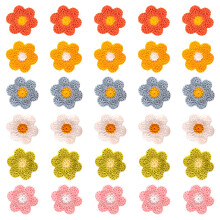 NiFOCC Flower Coase pe patch -uri Cro?eta Aplica?ii florale Patch -uri DIY Aplica?ii nfrumuse?uri pentru haine pentru mbracaminte Jeans Jachete