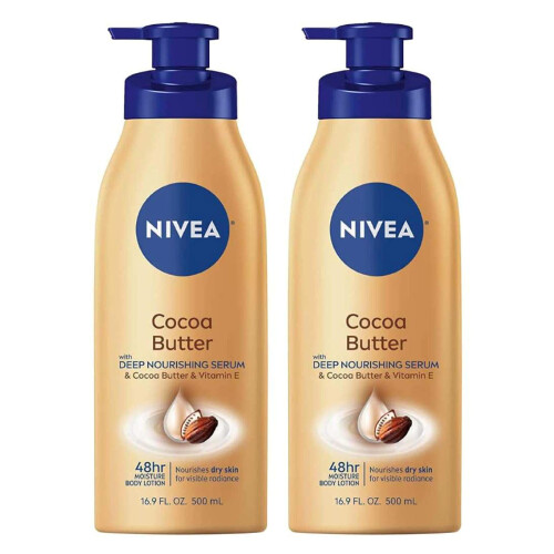NIVEA Nivea, Kakaobutter Körperlotion, 16,9 fl oz (500 ml)
