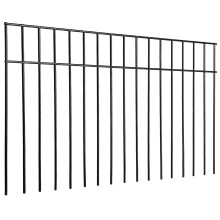 No Dig Fence 5Pack Animal Barrier Fence Underground Decorative Garden Fencing with 1.5in Spacing Dog Fence for The Yard Metal Fence Panel Ground Sta
