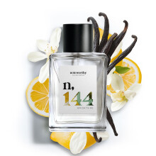 Noteworthy n,144 Brightside Eau De Parfum - Cítrico, Baunilha | Fragrância Sofisticada e Quente para Qualquer Ocasião