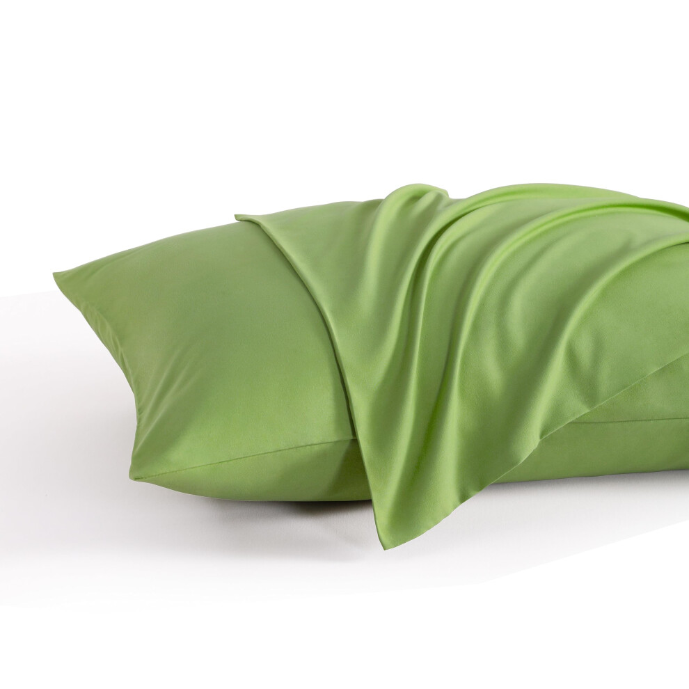 Ntbay - Juego De 2 Fundas De Almohada Queen De Microfibra Cepillada De 20 X 30 Pulgadas, Suaves, Resistentes A Las Arrugas, A La Decoloraci N Y A-image