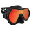 Oceanways SuperView-HD Mask - Svart silikon 2