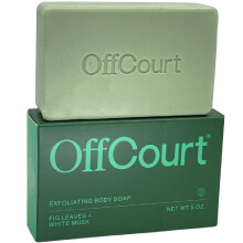 Sabonete Exfoliante OffCourt - Limpeza Profunda e Hidratação para Todos - 3 em 1