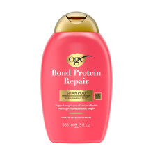 Shampoo OGX Repair & Protect Bond Protein, Lavagem Leve que Limpa e Restaura Cabelos Danificados