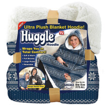 Ontel Huggle sudadera con capucha de sudadera porttil de gran tamao para hombres y mujeres - sudadera de velln suave de lavado a mquina con c
